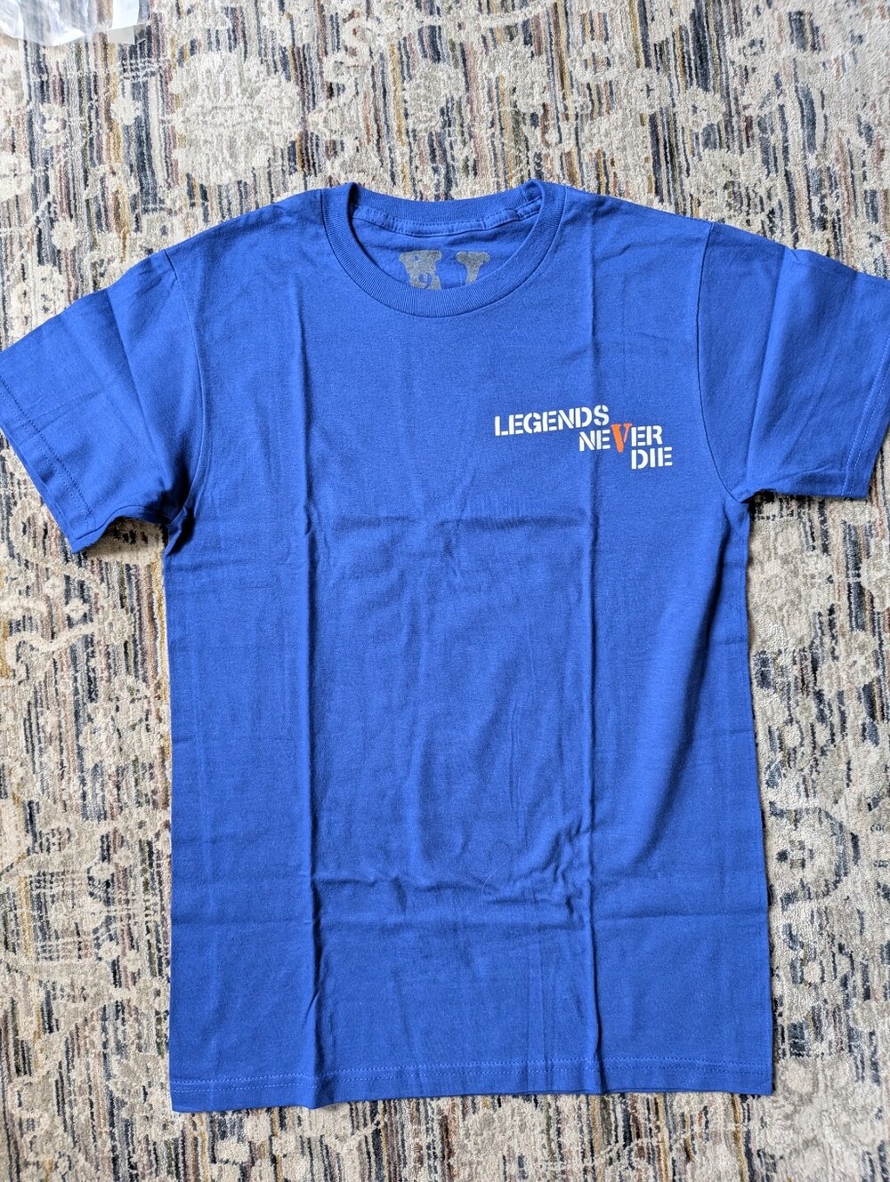 Juice WRLD x VLONE Legends Never Die 999 Tee Blue – NWOT